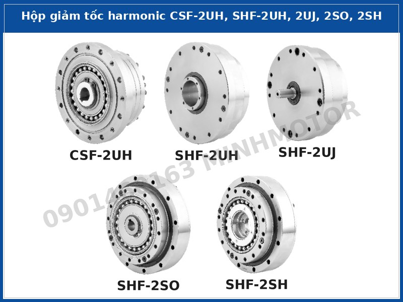 Phân loại hộp giảm tốc harmonic CSF-2UH SHF-2UH SHF-2UJ SHF-2SO SHF-2SH