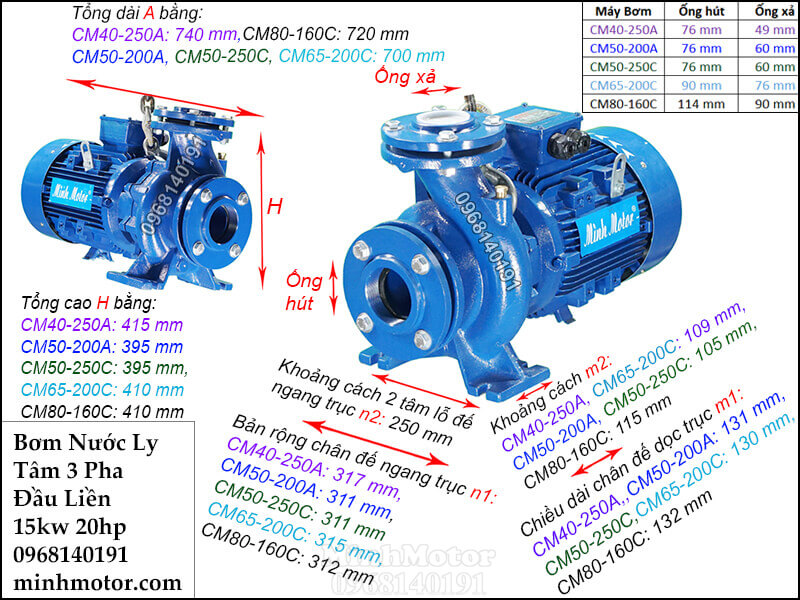 Bản vẽ máy bơm 20Hp