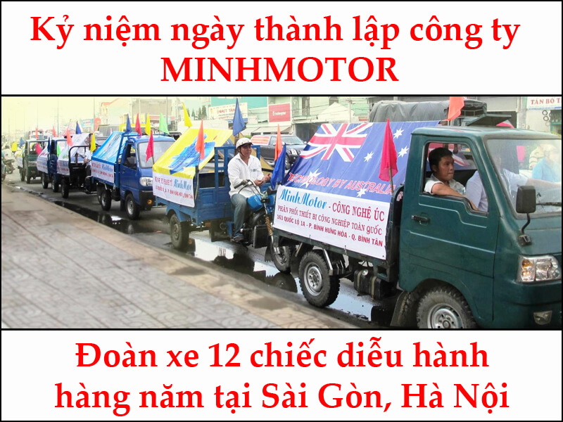 Thương hiệu MINHMTOR - 65 năm trong ngành cơ điện công nghiệp