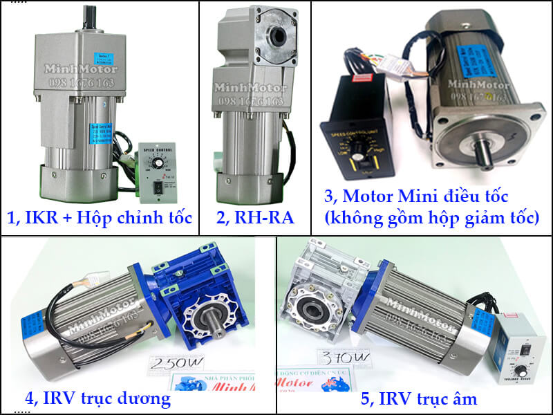 Giảm tốc Motor 220v điều chỉnh tốc độ 1.5kw 2HP 2 ngựa