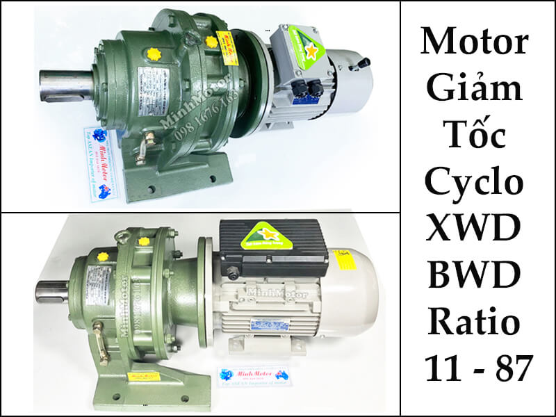 Động cơ 11kw liền giảm tốc cycloid cylo XDW BDW