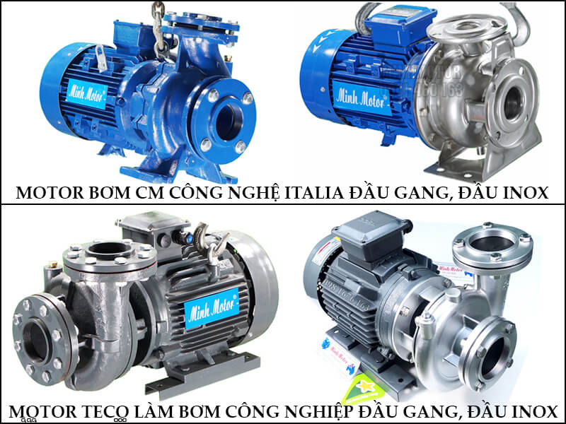 Động Cơ Điện 3 Pha 1Hp 0.75Kw 2 Cực Điện lắp đặt máy bơm công nghiệp
