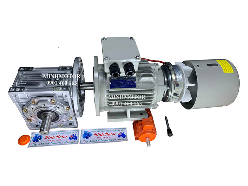 Động cơ phanh thắng 1.5kw 2HP 2 ngựa