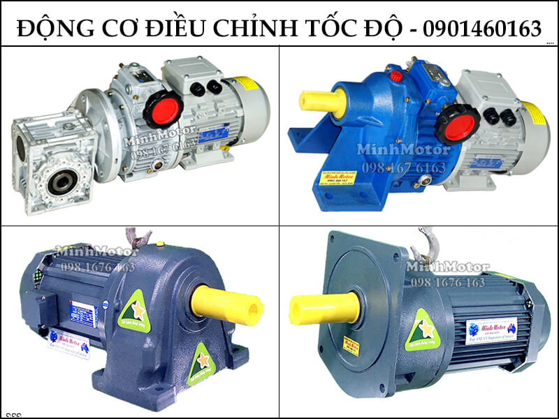 Chế tạo Motor 3 pha 0.25HP 0.18Kw 4 Cực điều chỉnh tốc độ