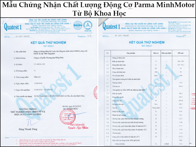Chứng nhận: CO CQ xuất khẩu Châu Âu, IE1, IE2, IE3
