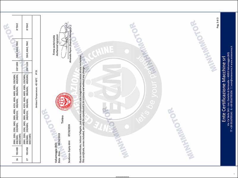 Chứng chỉ động cơ phòng nổ 75kw 100HP tiêu chuẩn Châu Âu, ATEX CTEX