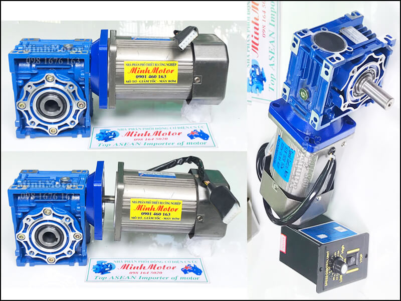 motor giảm tốc NMRV bích vuông size 63