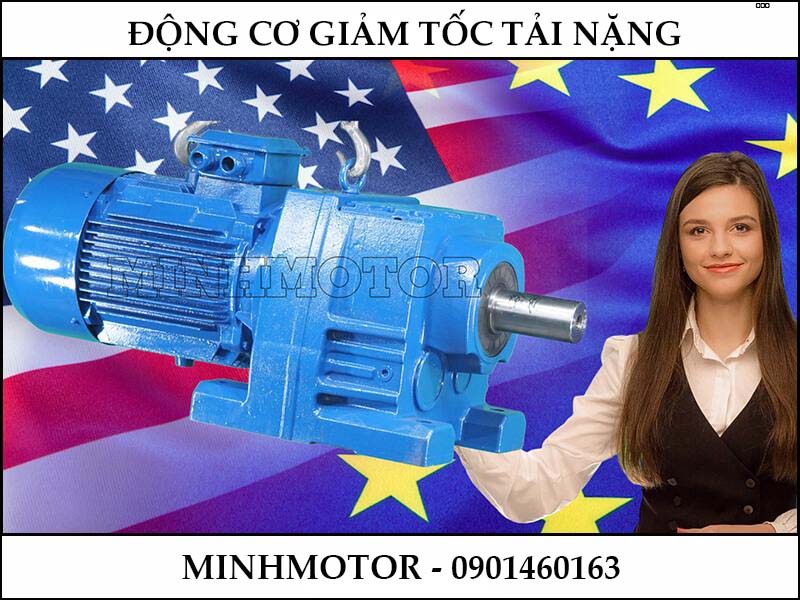 Động Cơ Giảm Tốc 15HP 11KW ratio 100 R137