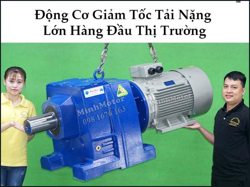 Động Cơ Giảm Tốc 15HP 11KW ratio 100 R147