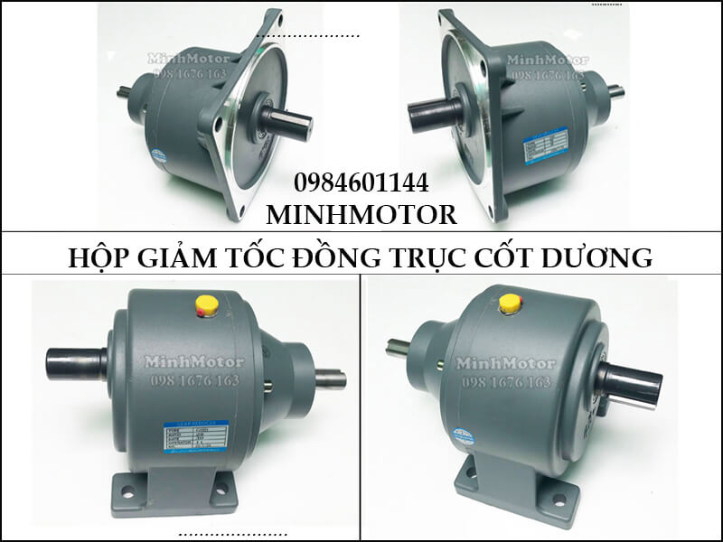 Giảm Tốc 2 Trục Đồng Tâm GHD, GVD