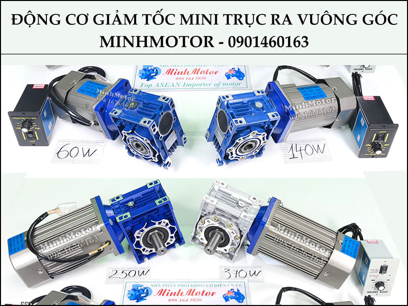 Motor Giảm Tốc 90w IRV Có 2 loại