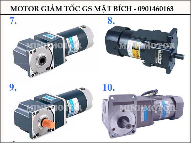 Motor giảm tốc 90w GS mặt bích